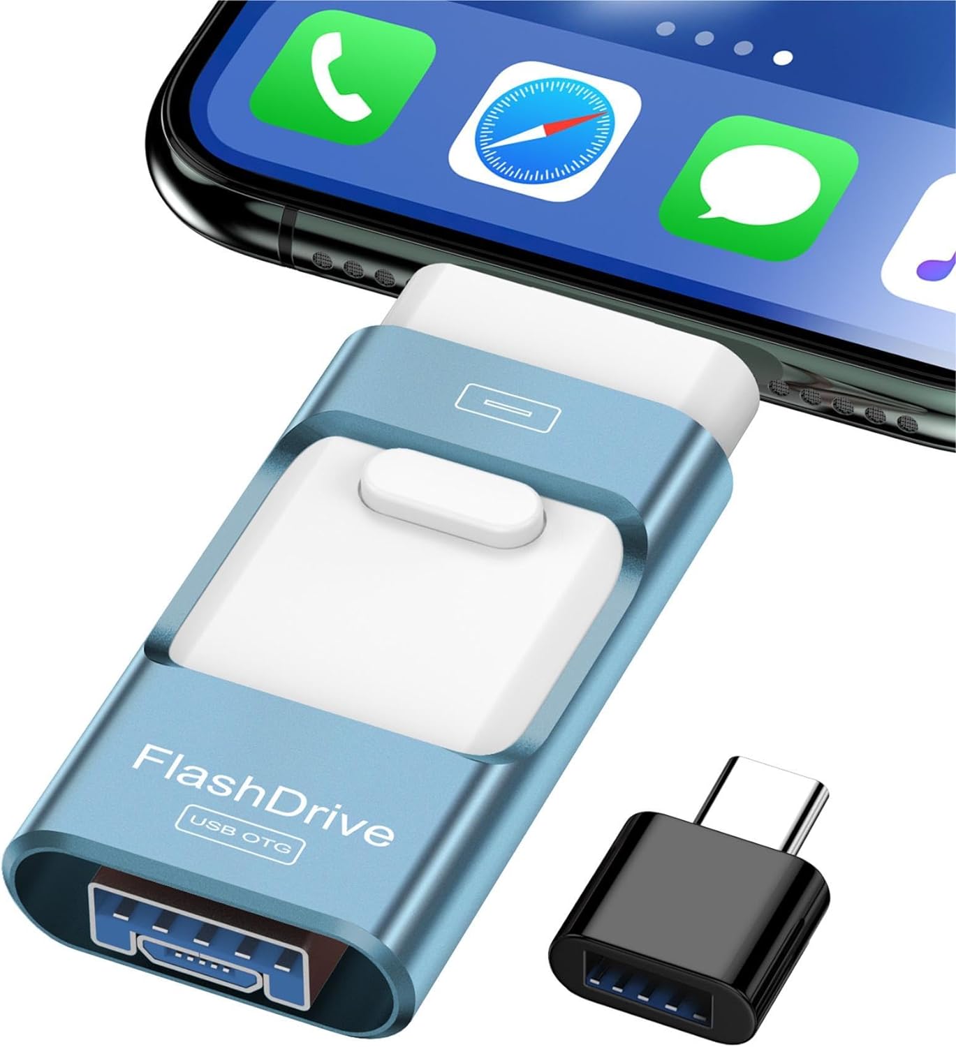 FLASH USB 4 EN 1 ALTA VELOCIDAD DE 64GB